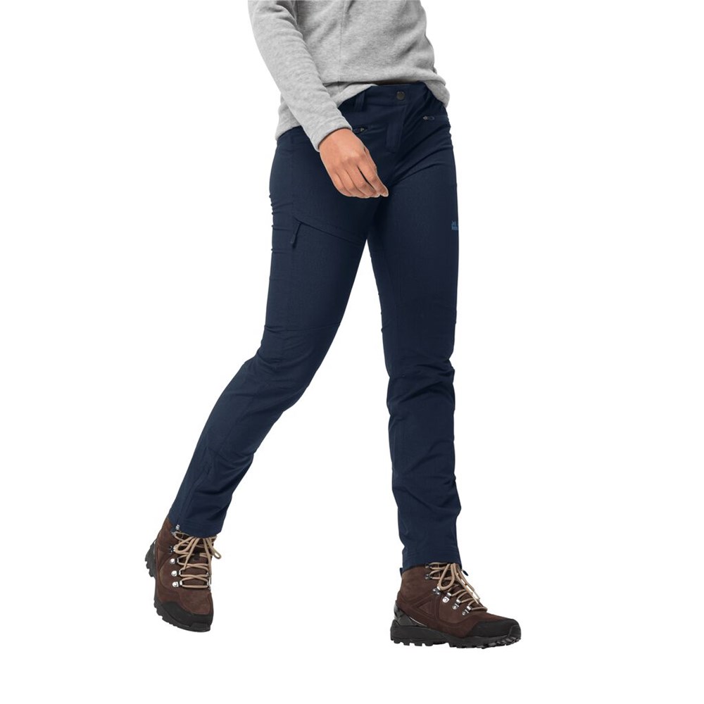 Pantalón softshell Jack Wolfskin Activate Sky Xt Mujer Azules | KT1823576