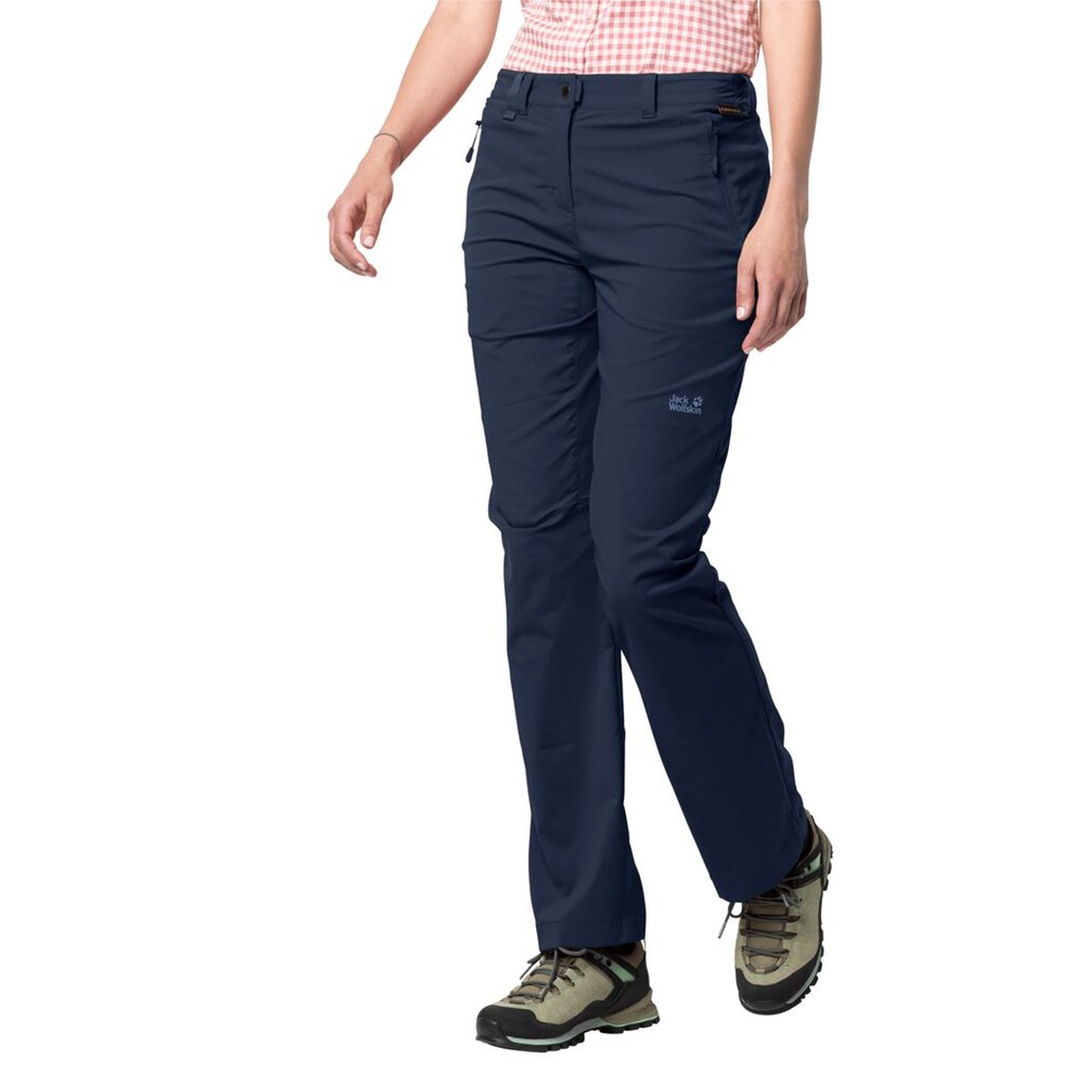 Pantalón softshell Jack Wolfskin Activate Light Mujer Azules | EB2894513