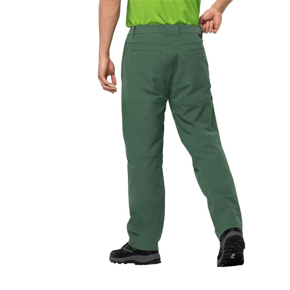 Pantalón softshell Jack Wolfskin Chilly Track Xt Hombre Verde Oliva | BU8561943