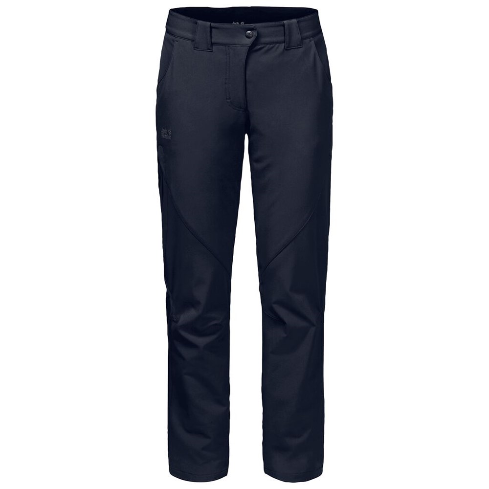 Pantalón softshell Jack Wolfskin Chilly Track Xt Mujer Azules | AW6542091