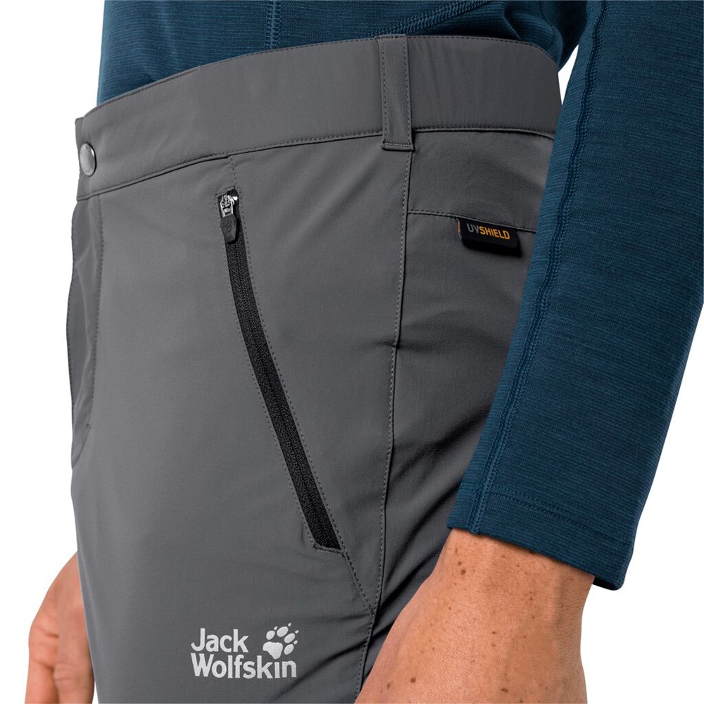 Pantalón softshell Jack Wolfskin Delta Hombre Azules | OI2916738