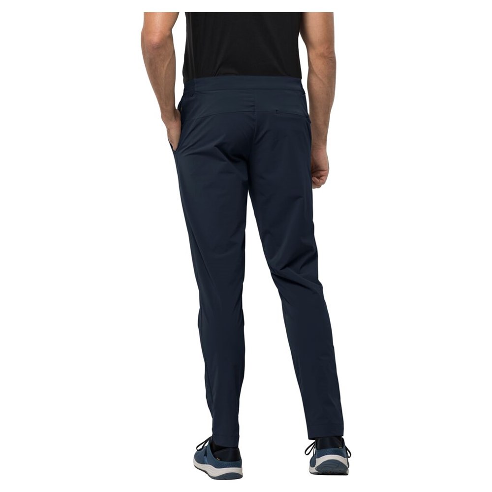 Pantalón softshell Jack Wolfskin Jwp Hombre Azules | NO1783256