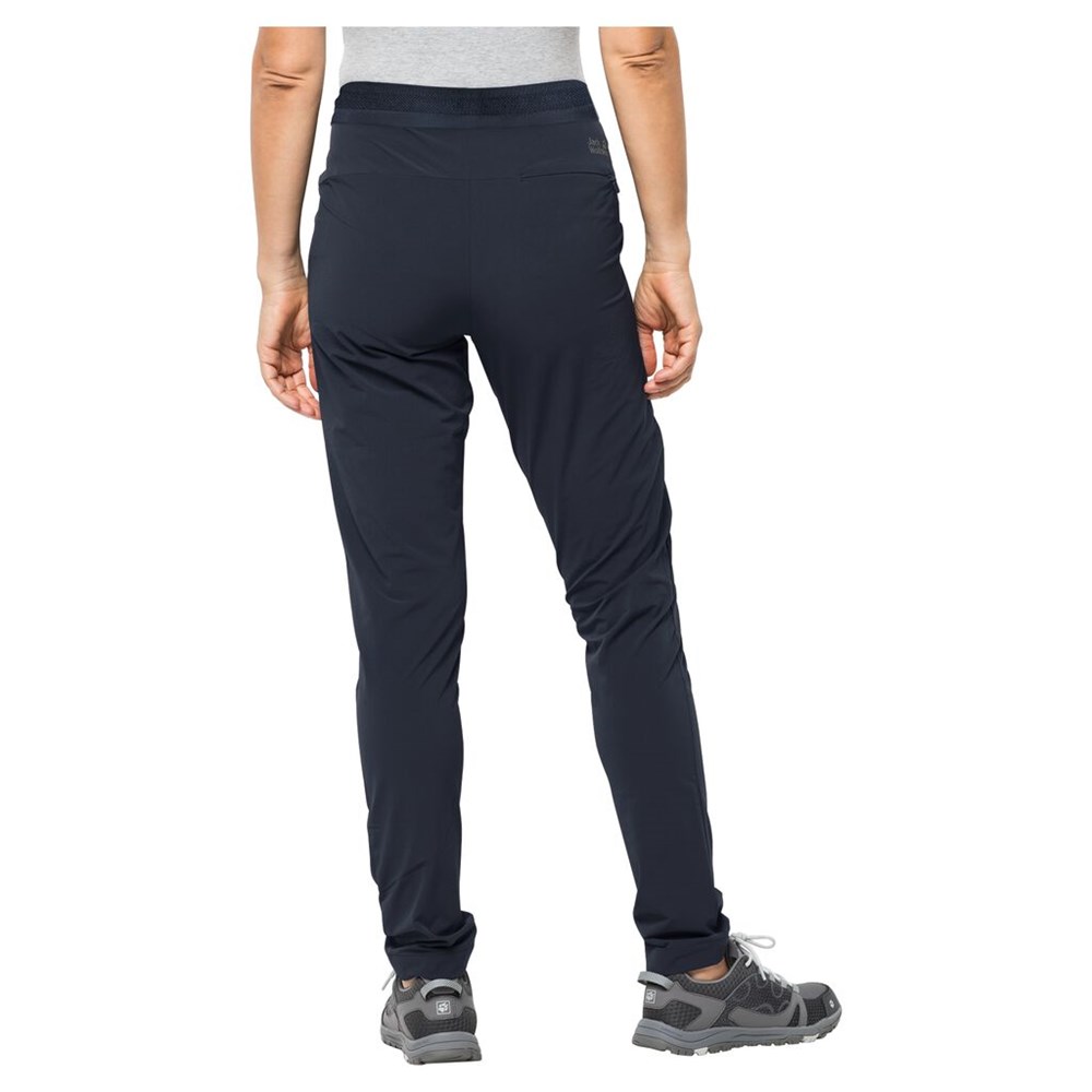 Pantalón softshell Jack Wolfskin Jwp Mujer Azules | WB2960473