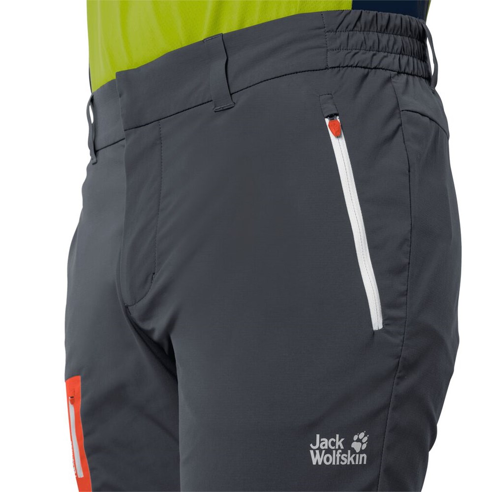 Pantalón softshell Jack Wolfskin Overland Hombre Azules Oscuro | AM7312045