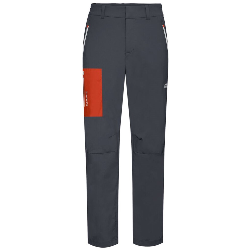 Pantalón softshell Jack Wolfskin Overland Hombre Azules Oscuro | AM7312045