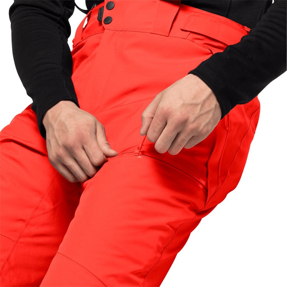 Pantalon Esquí Jack Wolfskin Great Snow Hombre Rojos | QR7451026