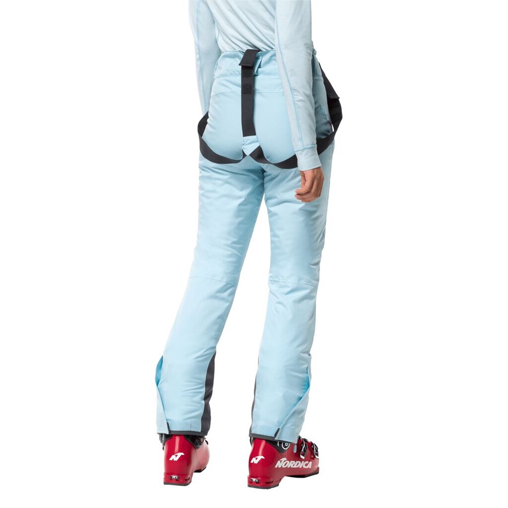 Pantalon Esquí Jack Wolfskin Great Snow Mujer Azules | PI0639572