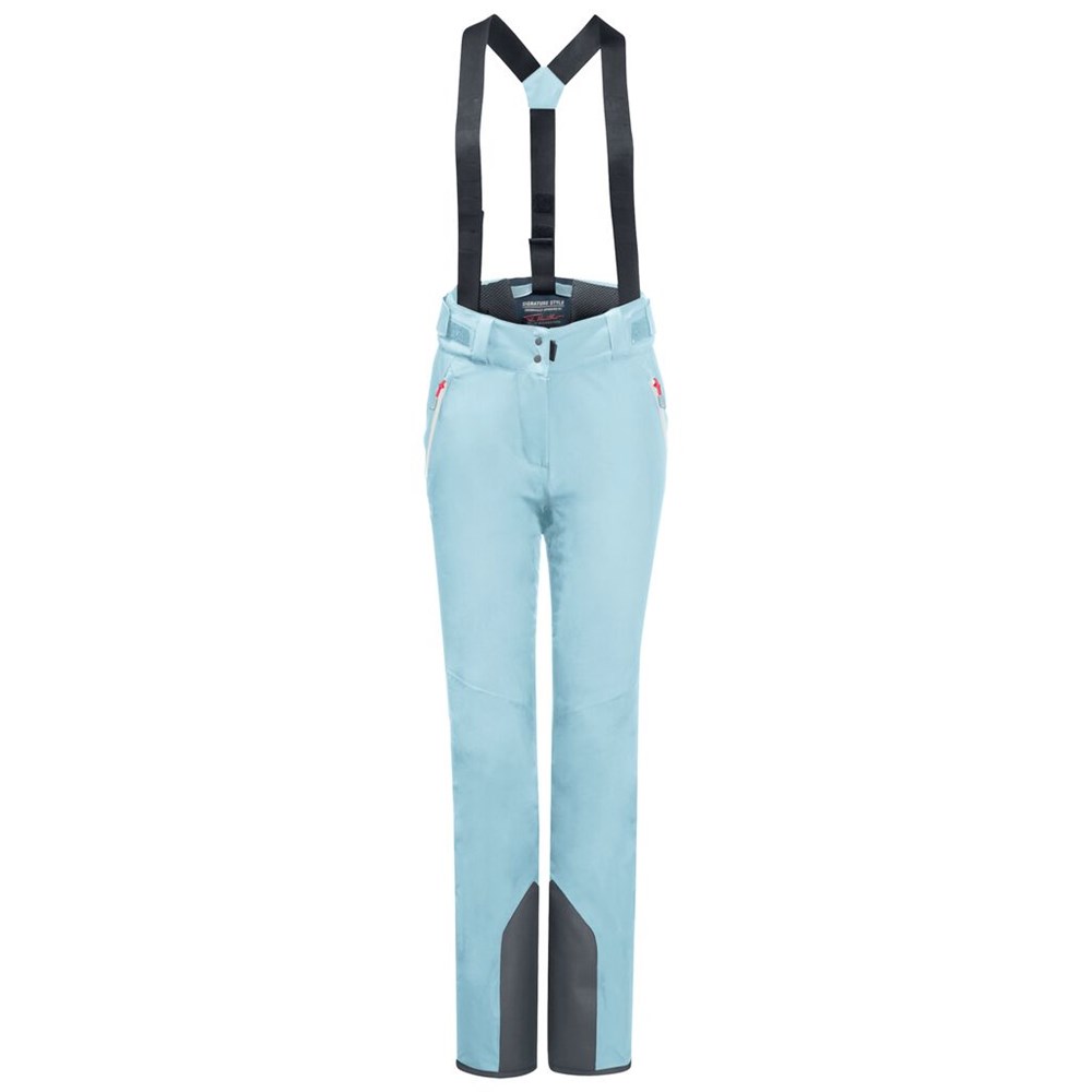 Pantalon Esquí Jack Wolfskin Great Snow Mujer Azules | PI0639572