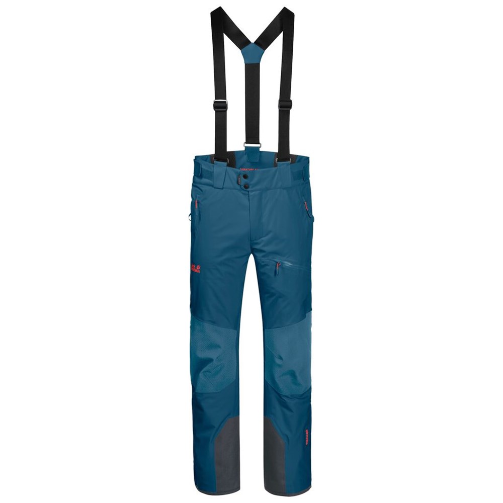 Pantalon Esquí Jack Wolfskin Snow Summit Hombre Azules | CU6498170