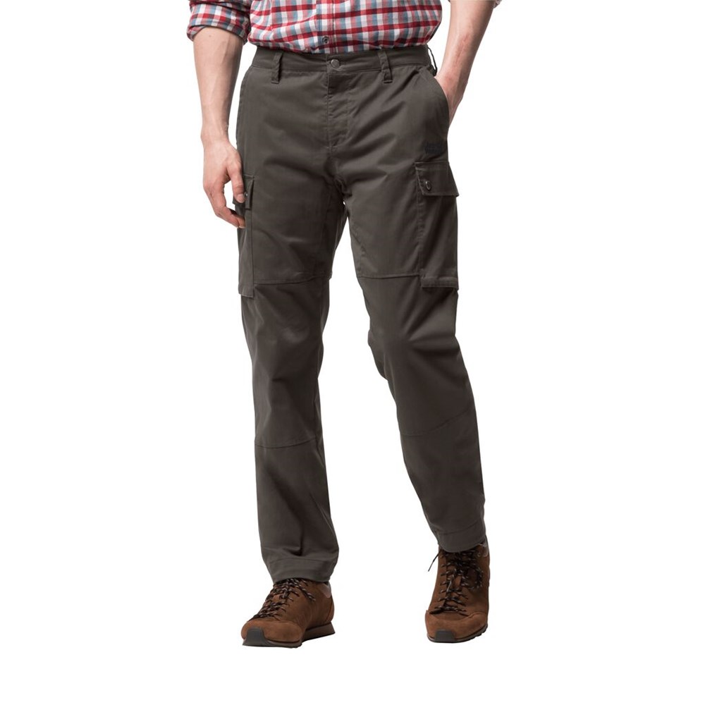 Pantalones Casuales Jack Wolfskin Arctic Road Cargo Hombre Grises Marrom | LG9845206