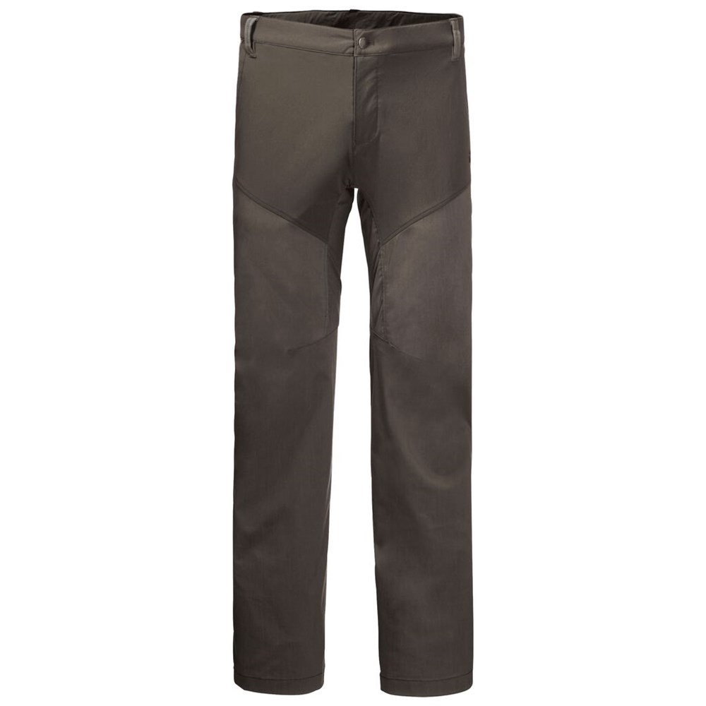 Pantalones Casuales Jack Wolfskin Dover Road Hombre Grises Marrom | LT1784092