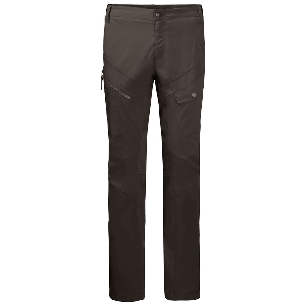 Pantalones Casuales Jack Wolfskin Dover Road Cargo Hombre Grises Marrom | XG9781326