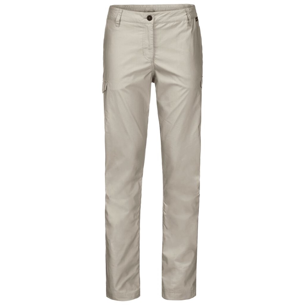 Pantalones Casuales Jack Wolfskin Lakeside Mujer Grises | YR0874561