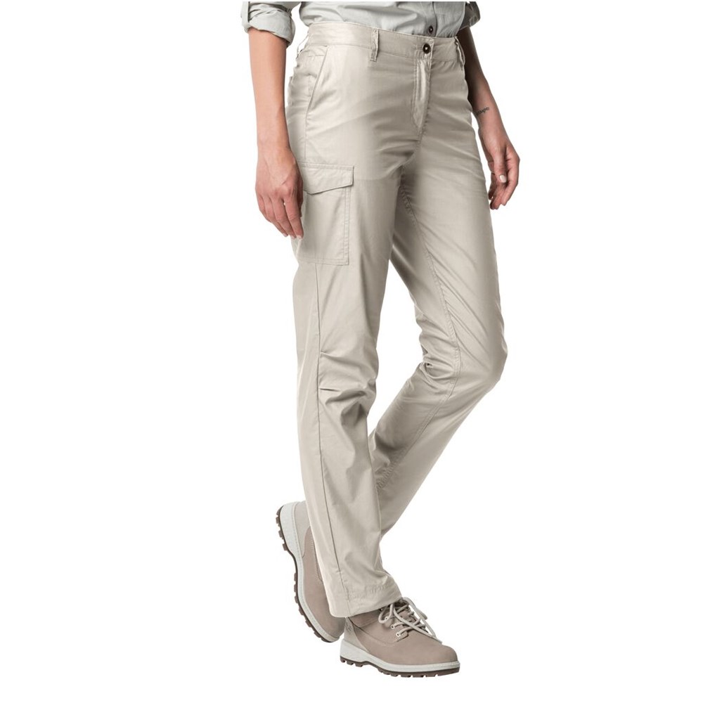 Pantalones Casuales Jack Wolfskin Lakeside Mujer Grises | YR0874561