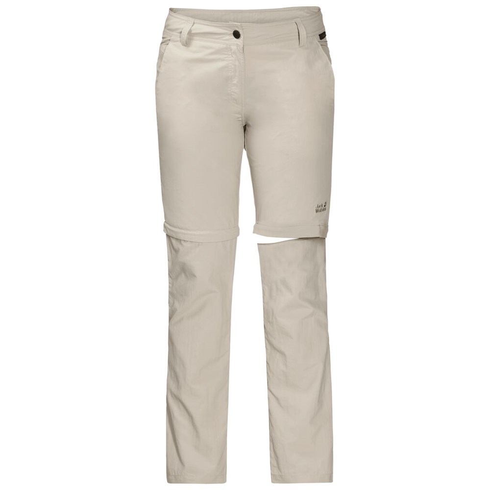 Pantalones Casuales Jack Wolfskin Marrakech Zip Off Mujer Azules | GE7421536