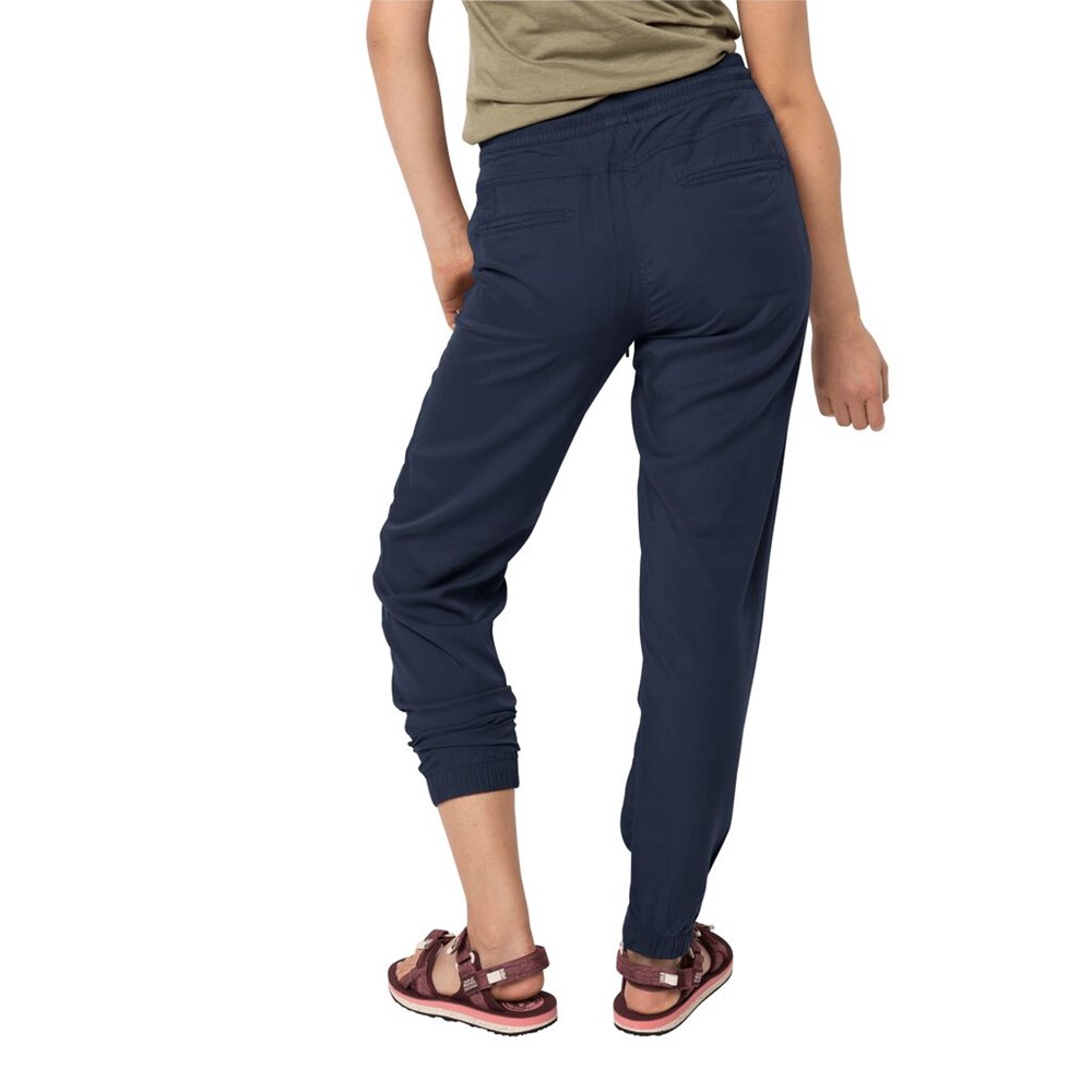 Pantalones Casuales Jack Wolfskin Mojave Mujer Azul Marino Azules | QN4201869