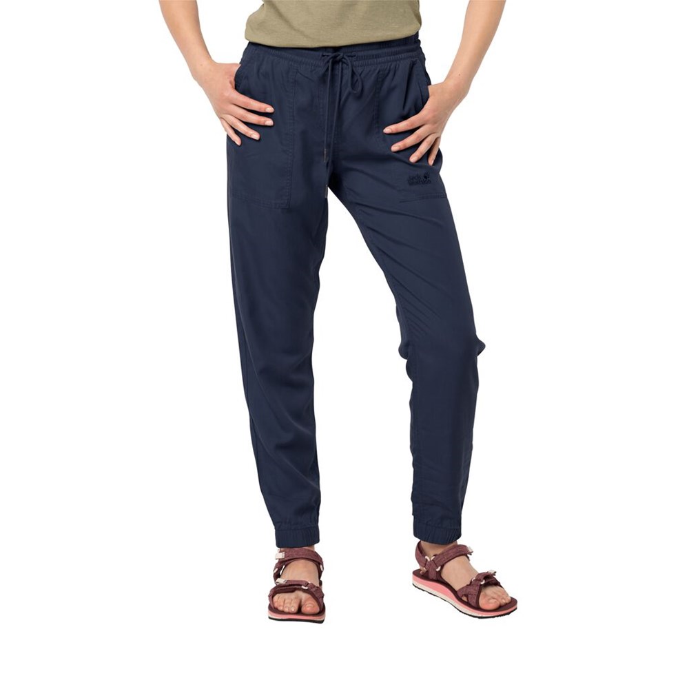 Pantalones Casuales Jack Wolfskin Mojave Mujer Azul Marino Azules | QN4201869