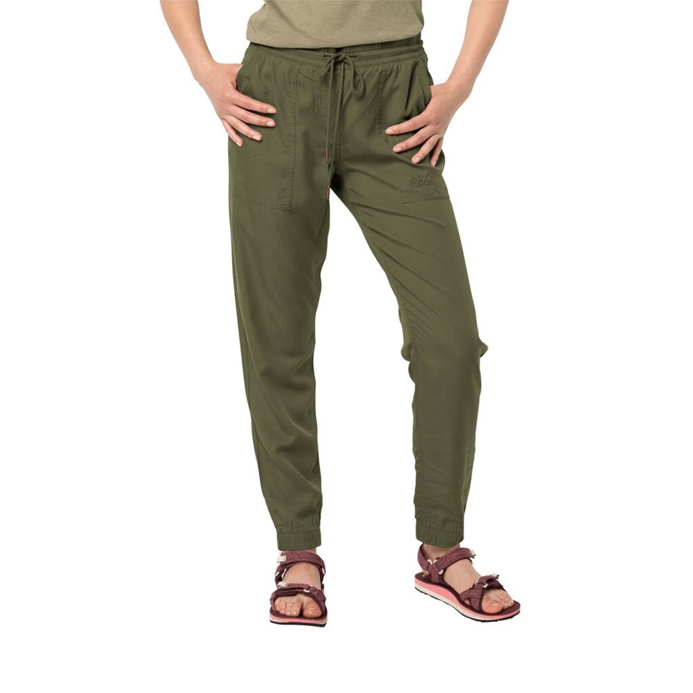 Pantalones Casuales Jack Wolfskin Mojave Mujer Verdes | XN4283901