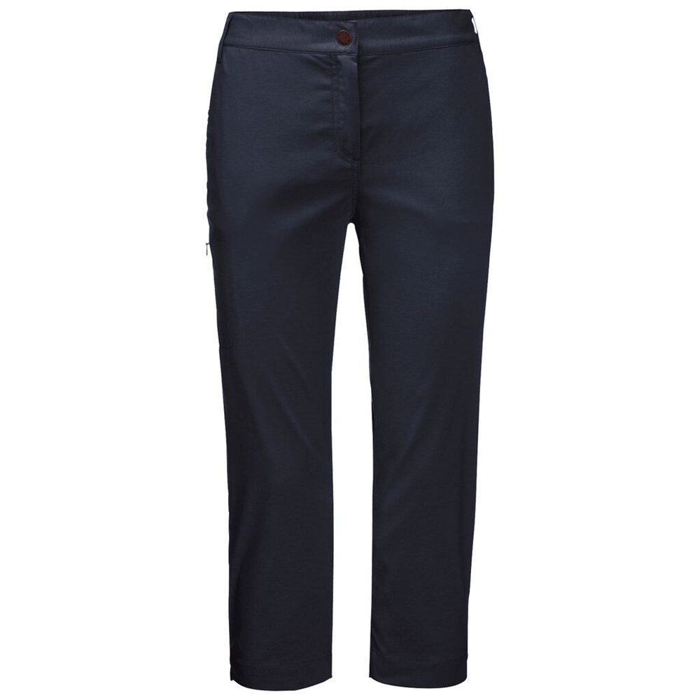 Pantalones Casuales Jack Wolfskin Senegal Mujer Azul Marino Azules | GW4165372