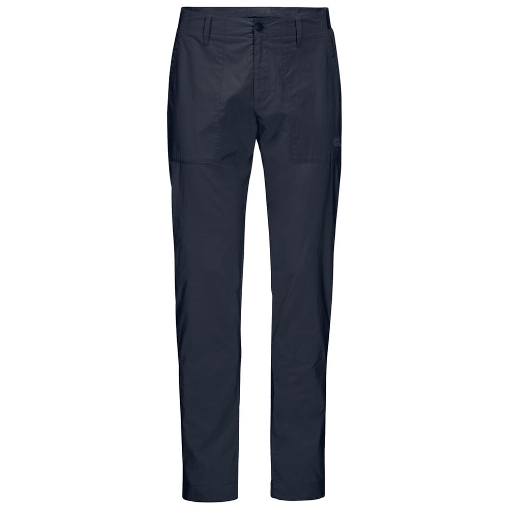 Pantalones Casuales Jack Wolfskin Tanami Hombre Azul Marino Azules | KB7410852