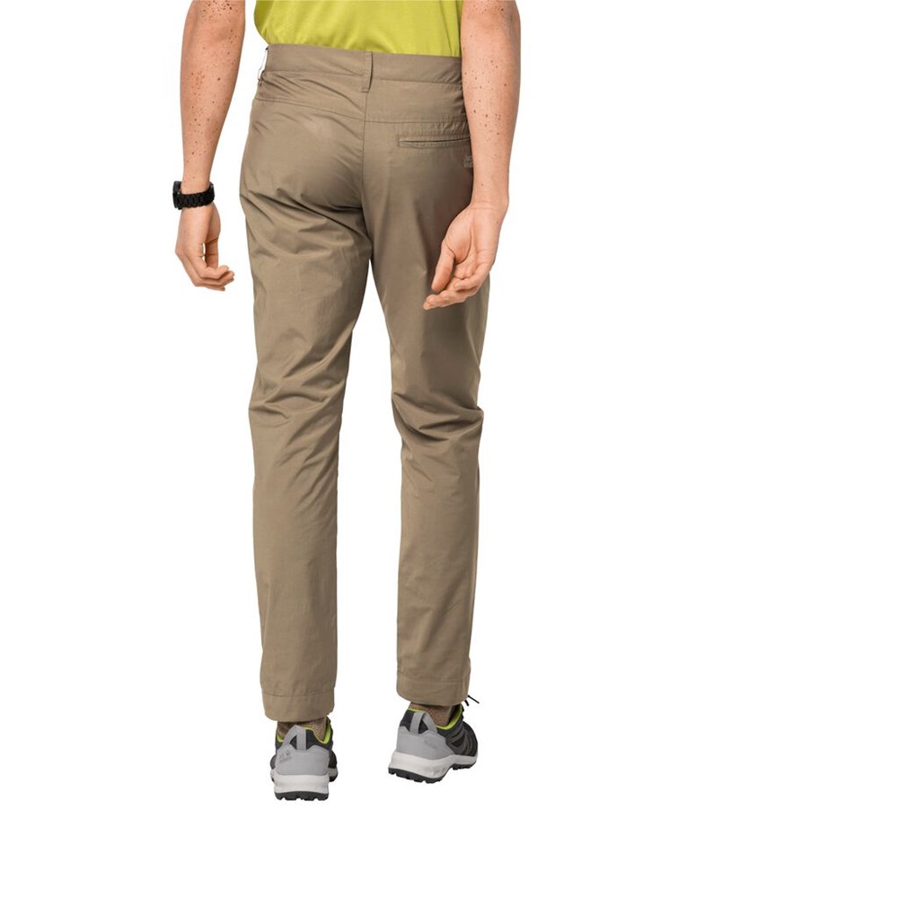 Pantalones Casuales Jack Wolfskin Tanami Hombre Negros | ZK9315278