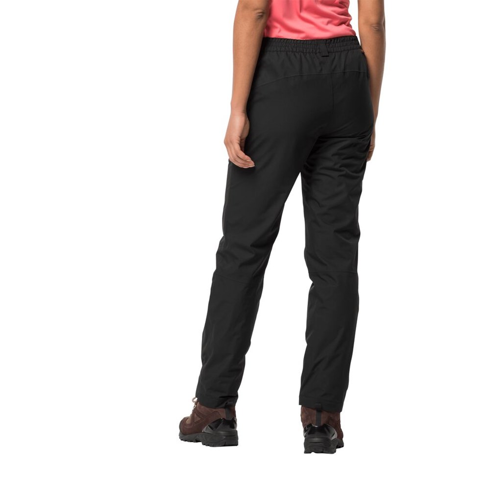 Pantalones De Senderismo Jack Wolfskin Parana Mujer Negros | GL0927485