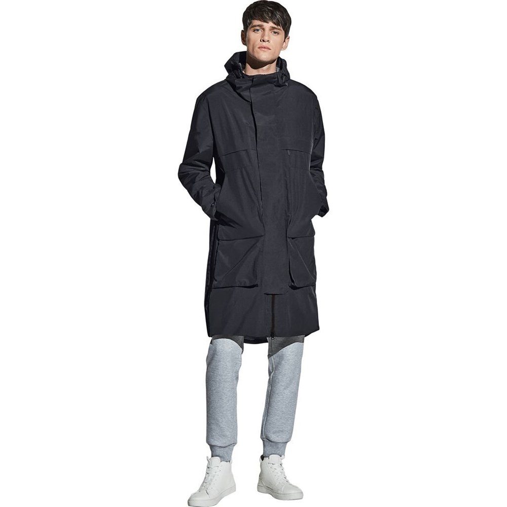 Parka hardshell Jack Wolfskin Tanger Hombre Negros | RV3728590