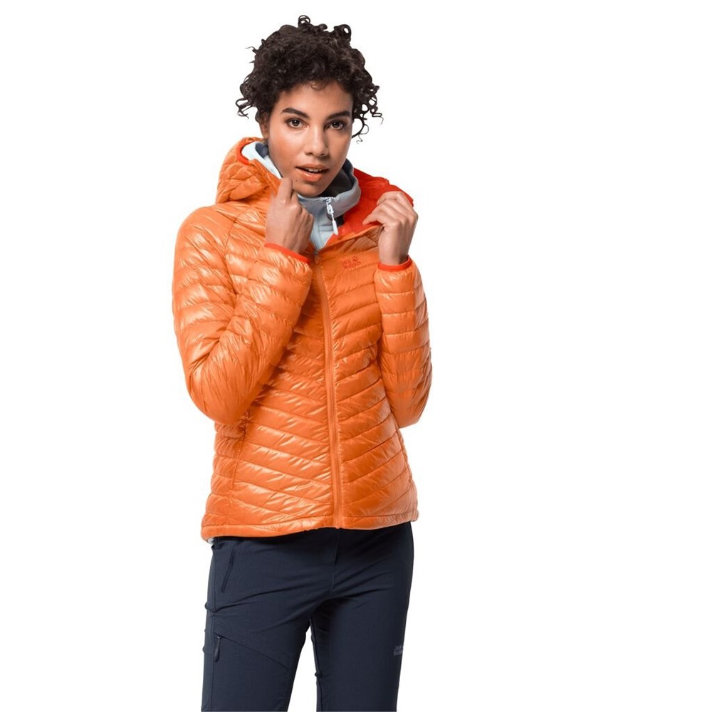 Plumifero Jack Wolfskin Atmosphere Mujer Naranjas | LA3276419