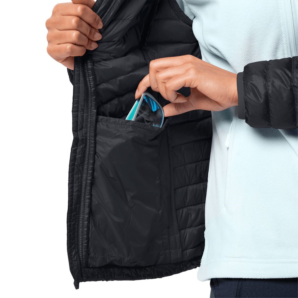 Plumifero Jack Wolfskin Atmosphere Mujer Negros | FV1763085