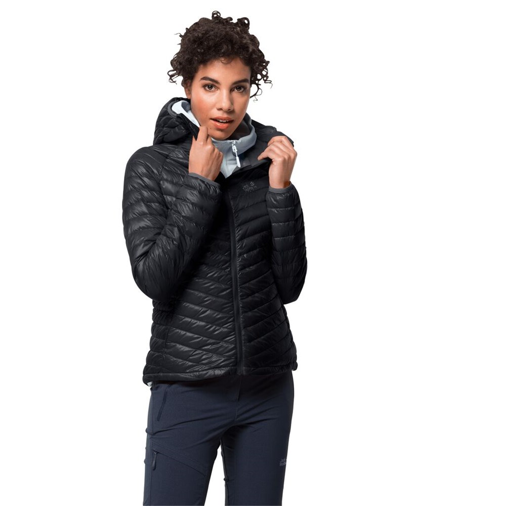 Plumifero Jack Wolfskin Atmosphere Mujer Negros | FV1763085