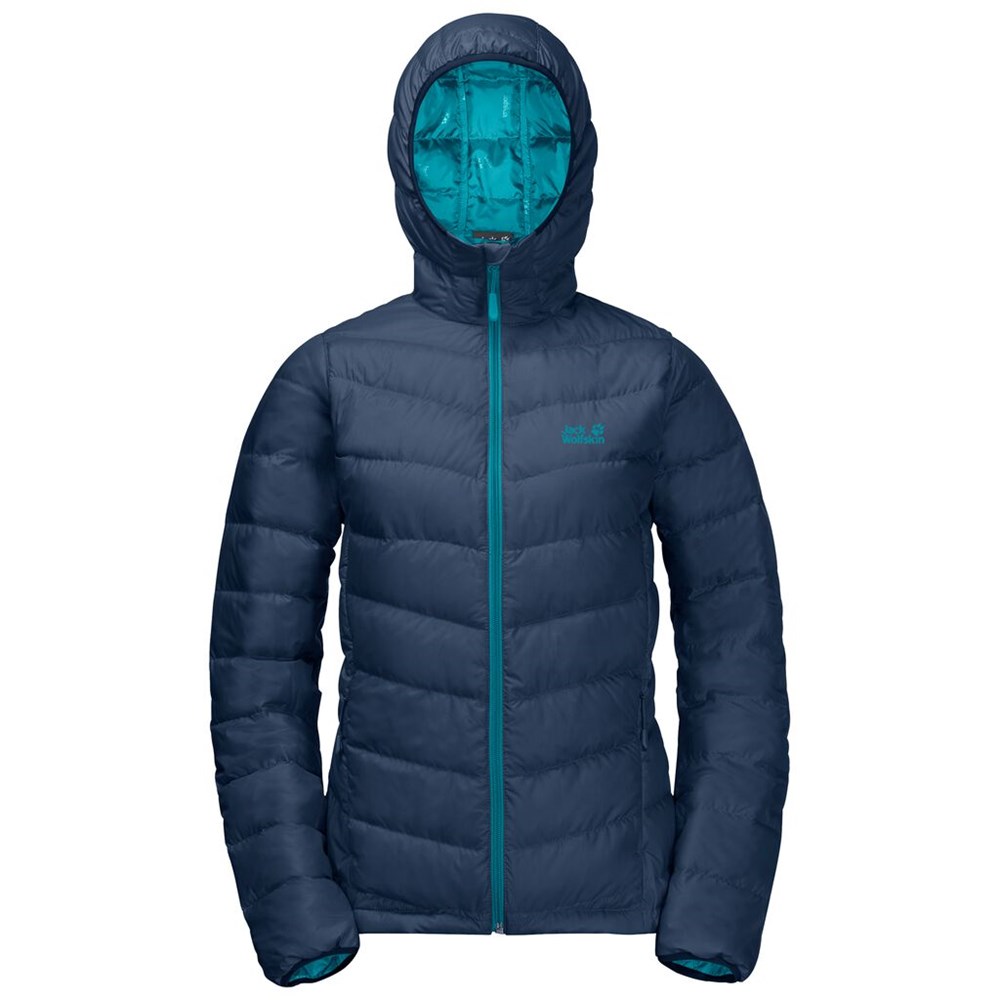 Plumifero Jack Wolfskin Helium Mujer Azules Oscuro | JD6170982