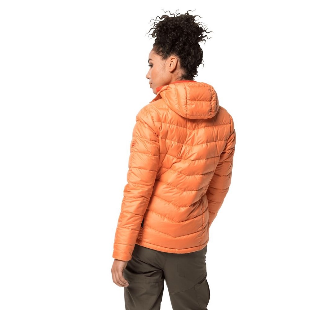 Plumifero Jack Wolfskin Helium Mujer Naranjas | UR2408367