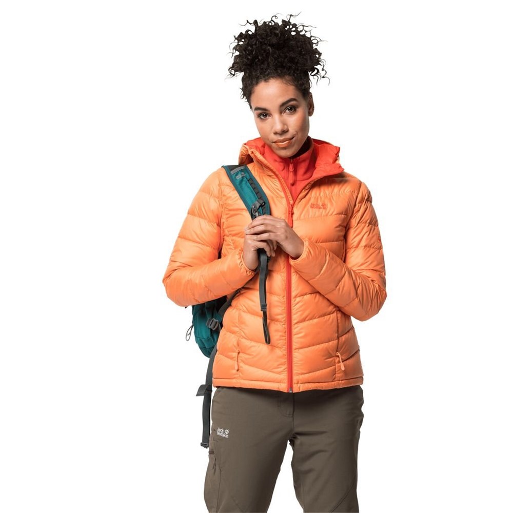 Plumifero Jack Wolfskin Helium Mujer Naranjas | UR2408367