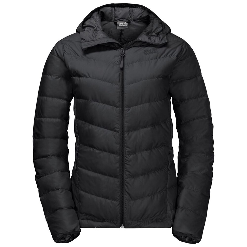 Plumifero Jack Wolfskin Helium Mujer Negros | PI9807342