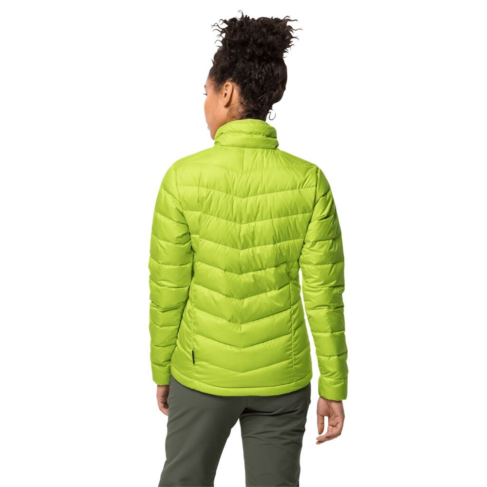 Plumifero Jack Wolfskin Helium Peak Mujer Verdes Claro | TF4519782