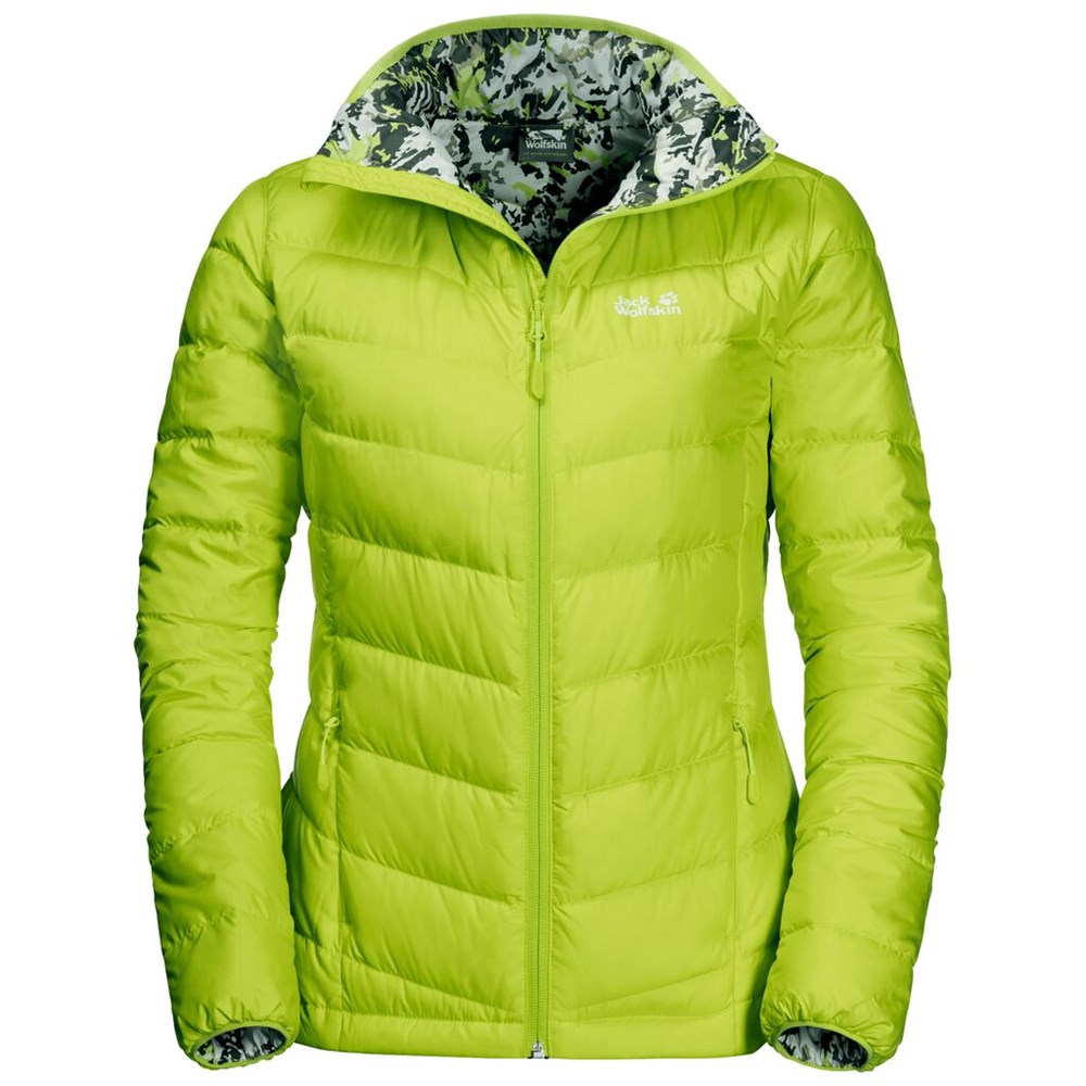 Plumifero Jack Wolfskin Helium Peak Mujer Verdes Claro | TF4519782