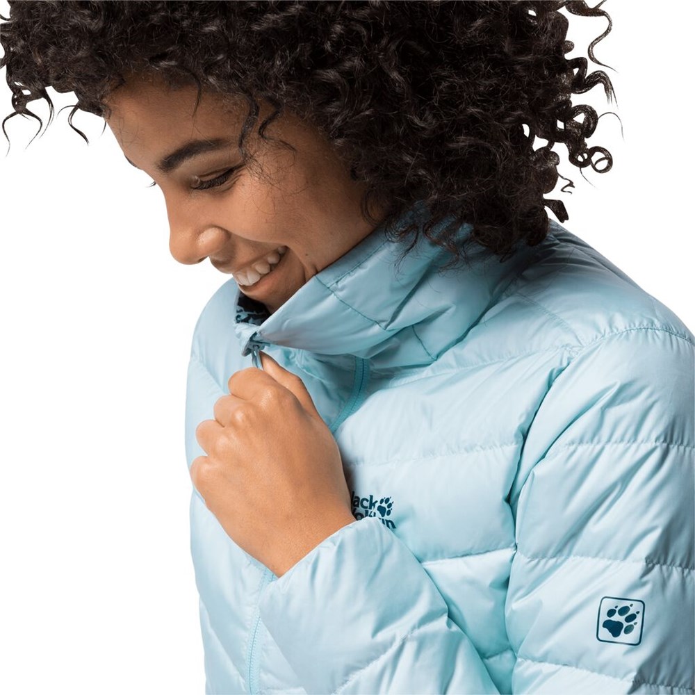 Plumifero Jack Wolfskin Helium Peak Mujer Azules | AG5206894