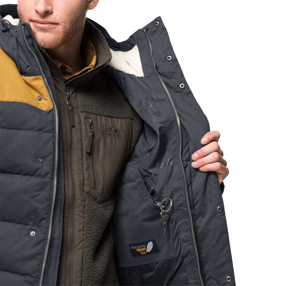 Plumifero Jack Wolfskin Lakota Hombre Azules | FG6708931