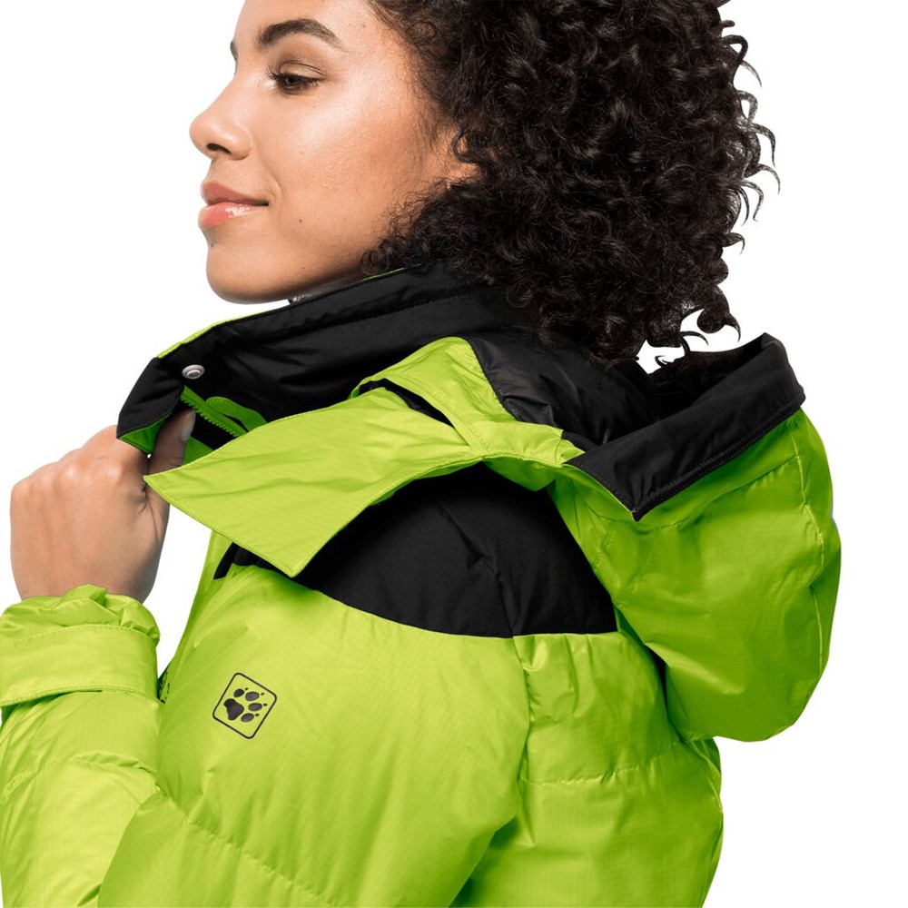 Plumifero Jack Wolfskin The Cook Mujer Verdes Claro | OQ6892134