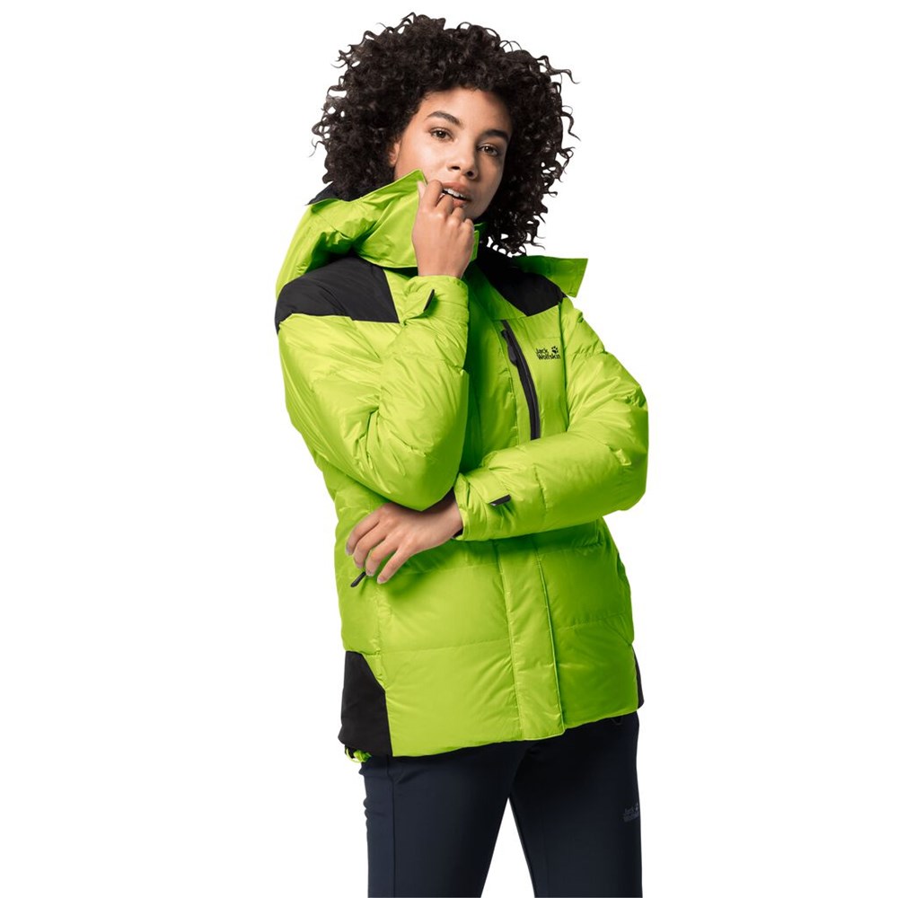 Plumifero Jack Wolfskin The Cook Mujer Verdes Claro | OQ6892134