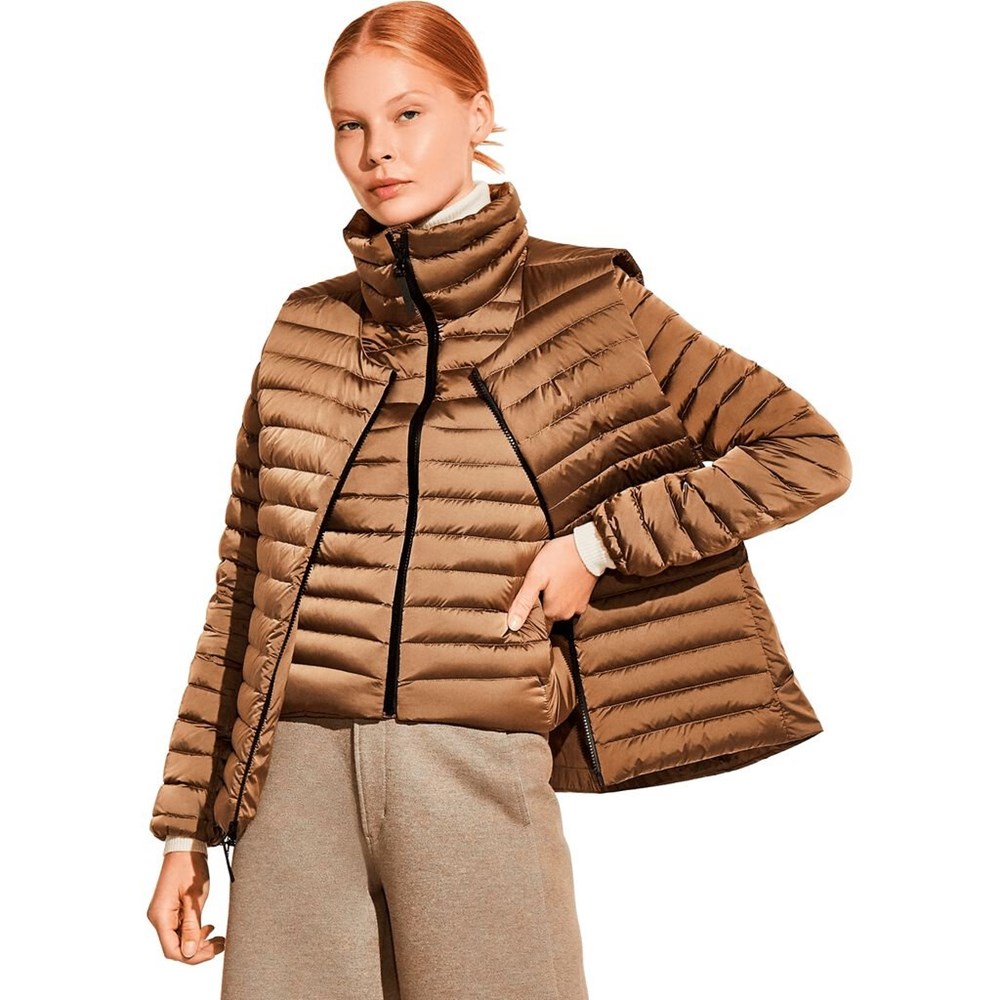 Plumifero Jack Wolfskin Upper East Twin Mujer Marrom | YP5963082