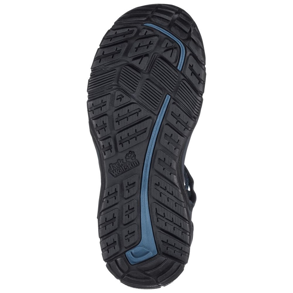 Sandalias Jack Wolfskin Lakewood Ride Hombre Azules | WV9570132