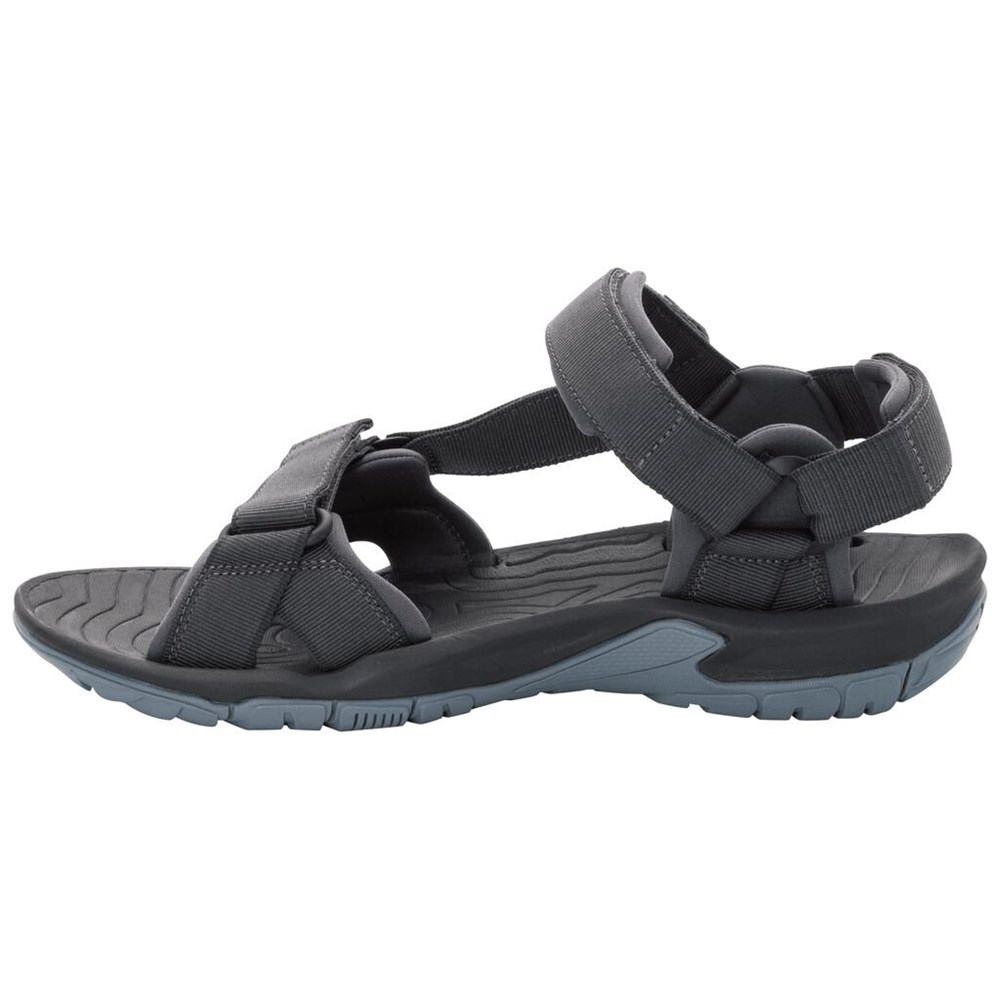 Sandalias Jack Wolfskin Lakewood Ride Hombre Anthracite | QN7208143