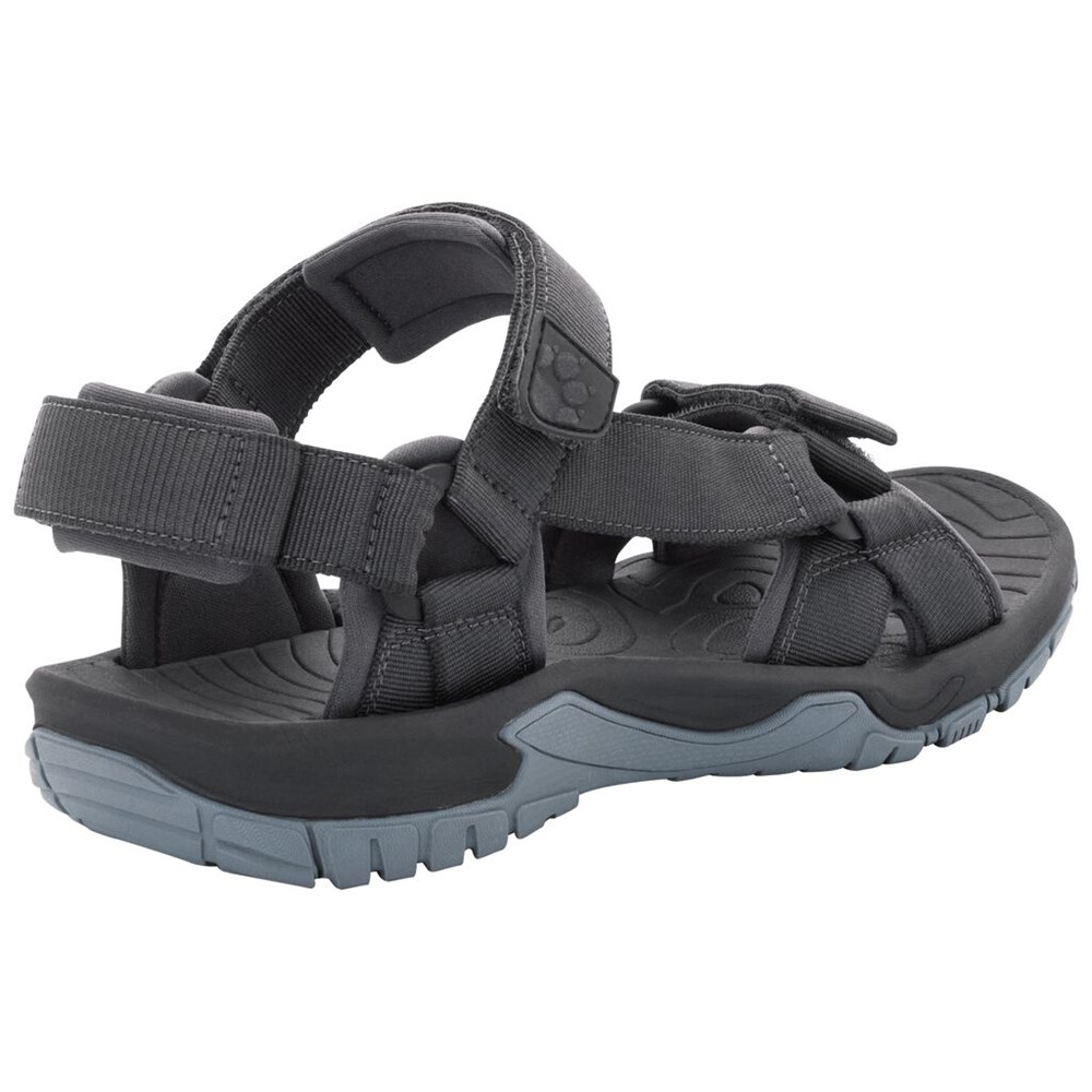 Sandalias Jack Wolfskin Lakewood Ride Hombre Anthracite | QN7208143