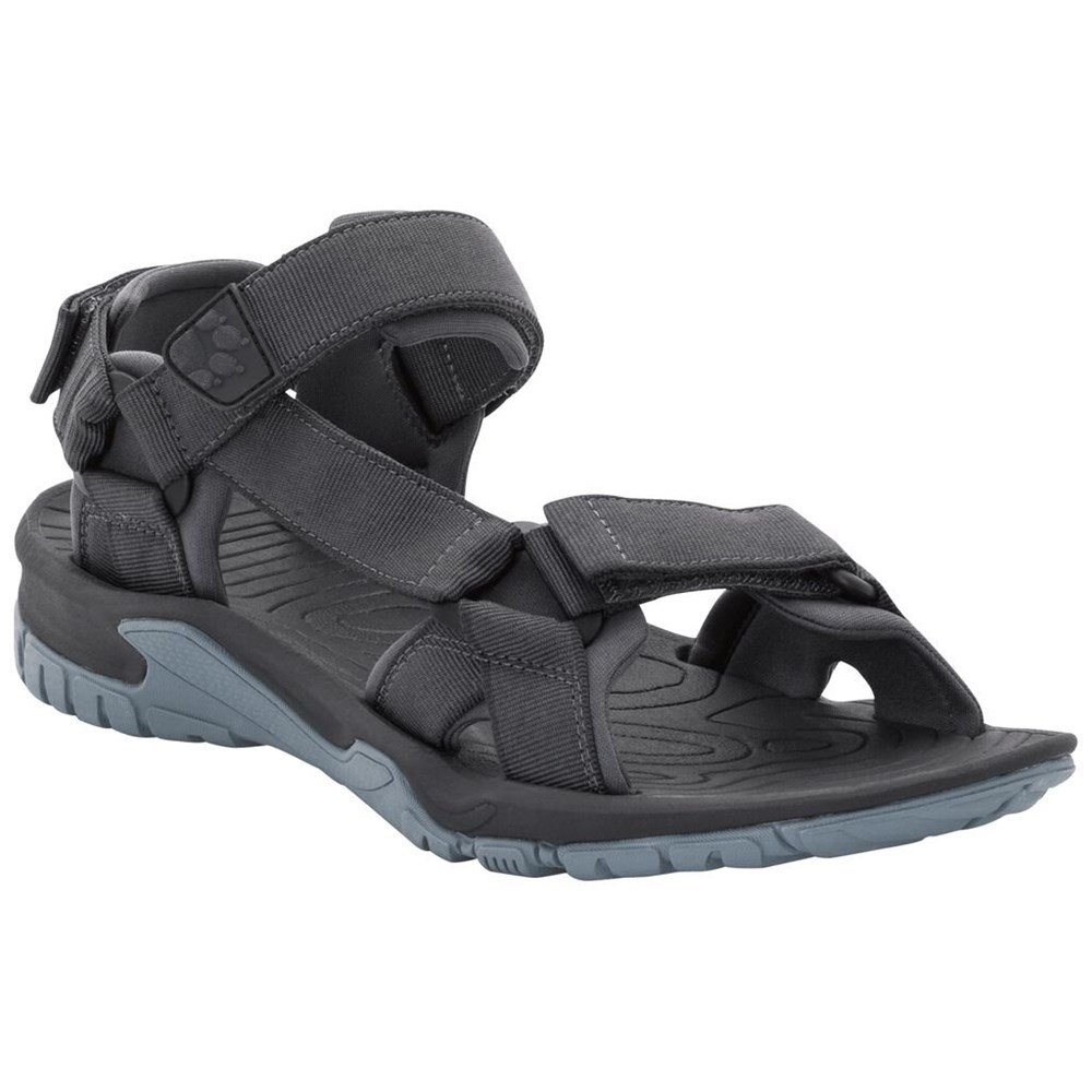 Sandalias Jack Wolfskin Lakewood Ride Hombre Anthracite | QN7208143