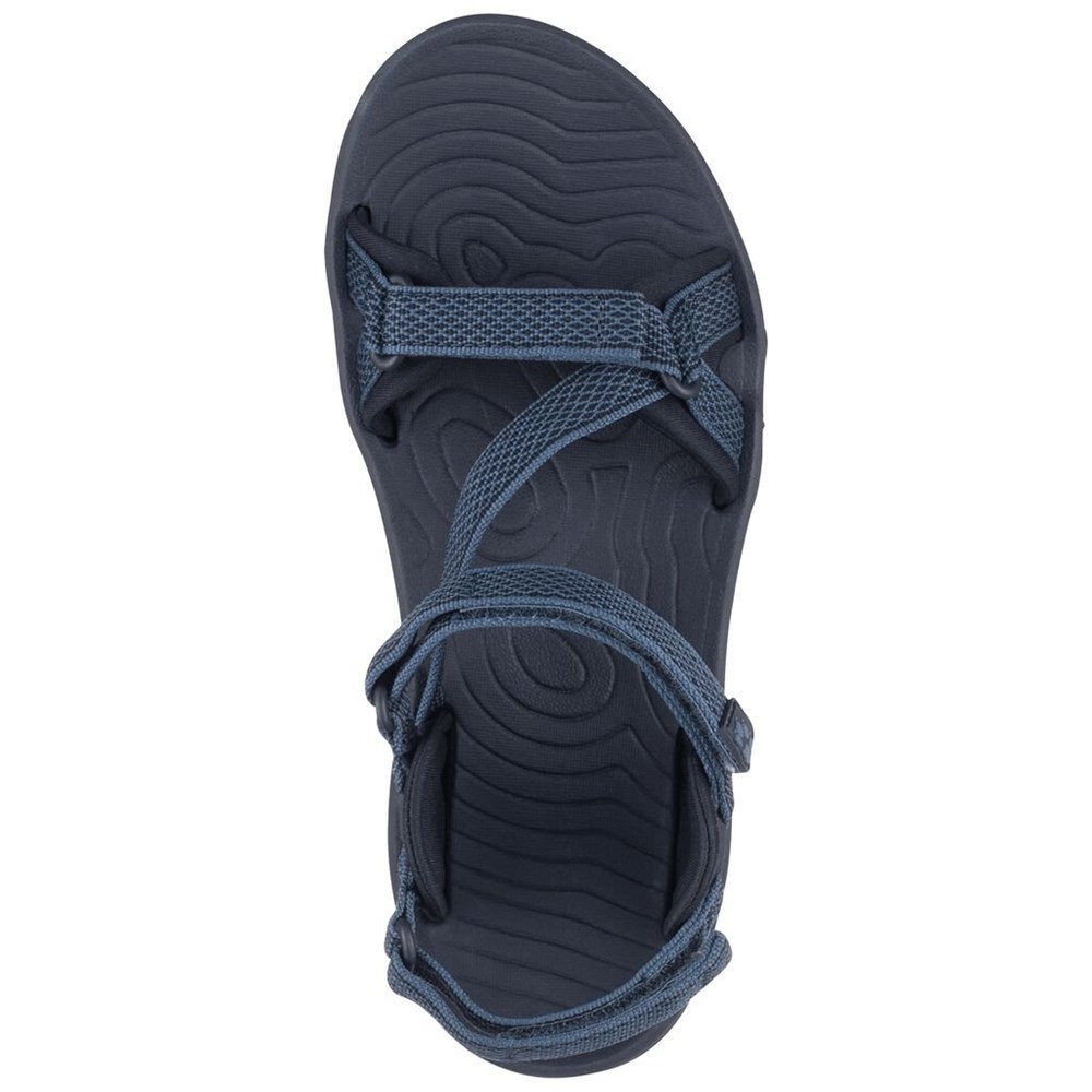 Sandalias Jack Wolfskin Lakewood Ride Mujer Azules Oscuro | JV6832709