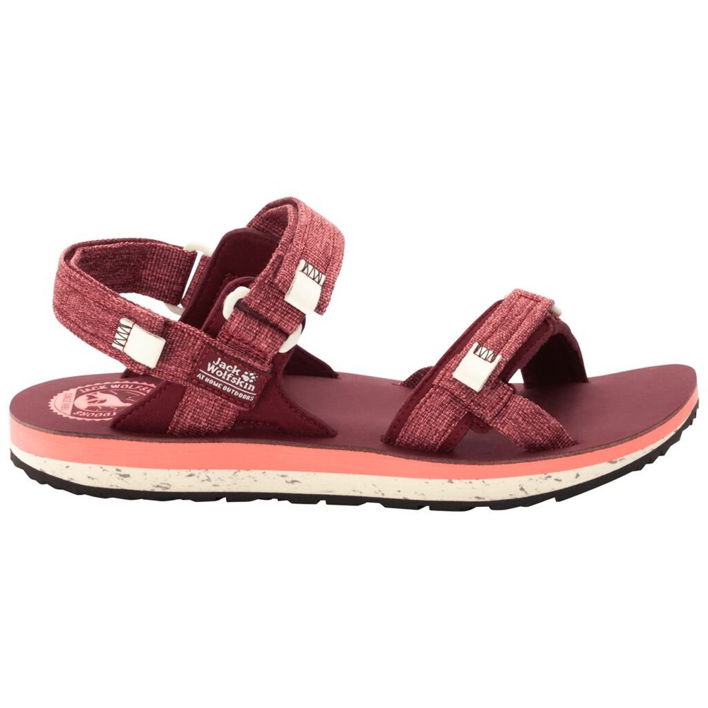 Sandalias Jack Wolfskin Outfresh Deluxe Mujer Rojos | GL4370598