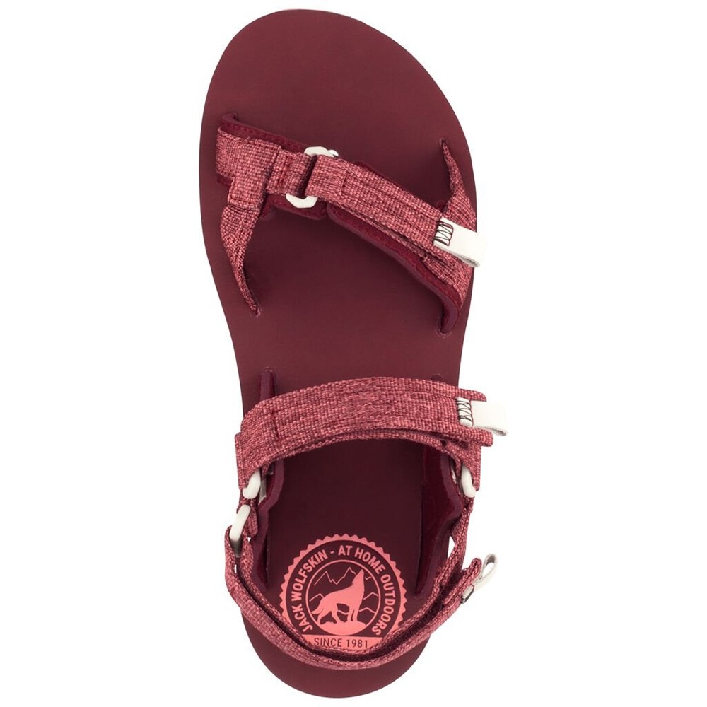 Sandalias Jack Wolfskin Outfresh Deluxe Mujer Rojos | GL4370598