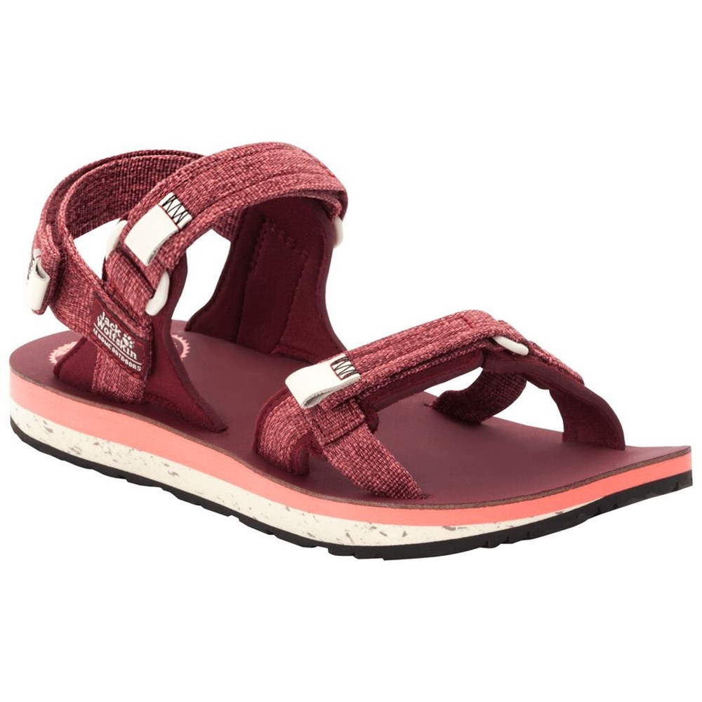 Sandalias Jack Wolfskin Outfresh Deluxe Mujer Rojos | GL4370598