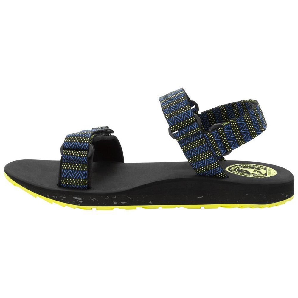 Sandalias Jack Wolfskin Outfresh Hombre Blue/Black | EN0759682